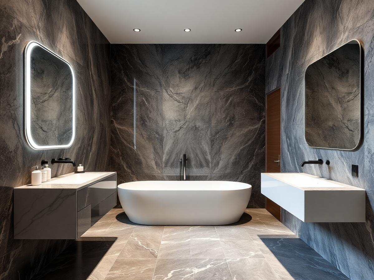Salle de bain moderne